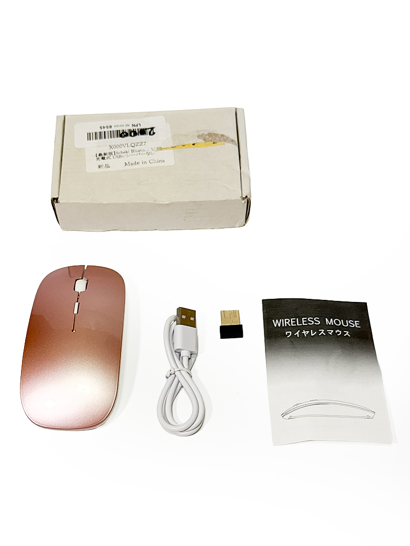 Bluetooth ワイヤレスマウス 無線 USB充電式 静音 薄型 3DPIモード iPad/Mac/Windowsなど