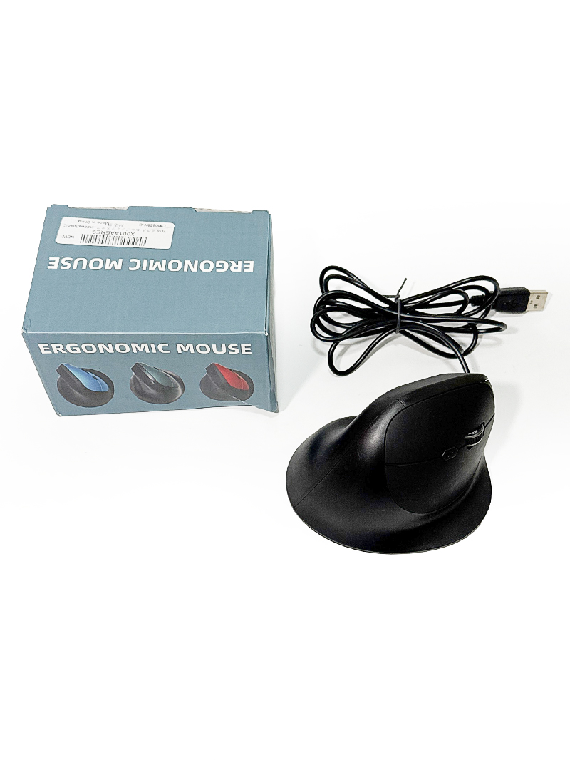 エルゴノミクスデザイン USB 有線マウス 5ボタン DPIボタン 人間工学デザイン 手首のねじれを軽減 動作品