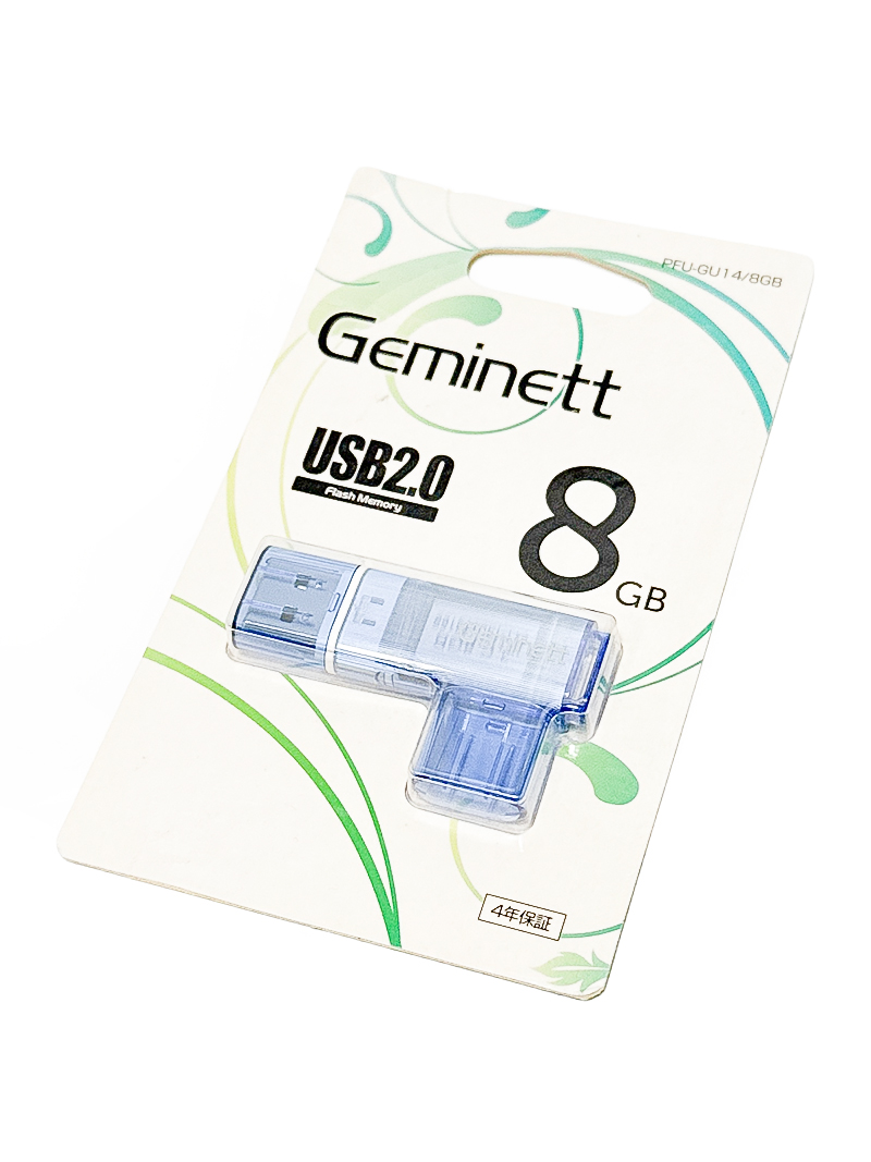 Princeton プリンストン USBメモリー PFU-GU14/8GB Windows/Mac対応 写真・動画やデータの保存