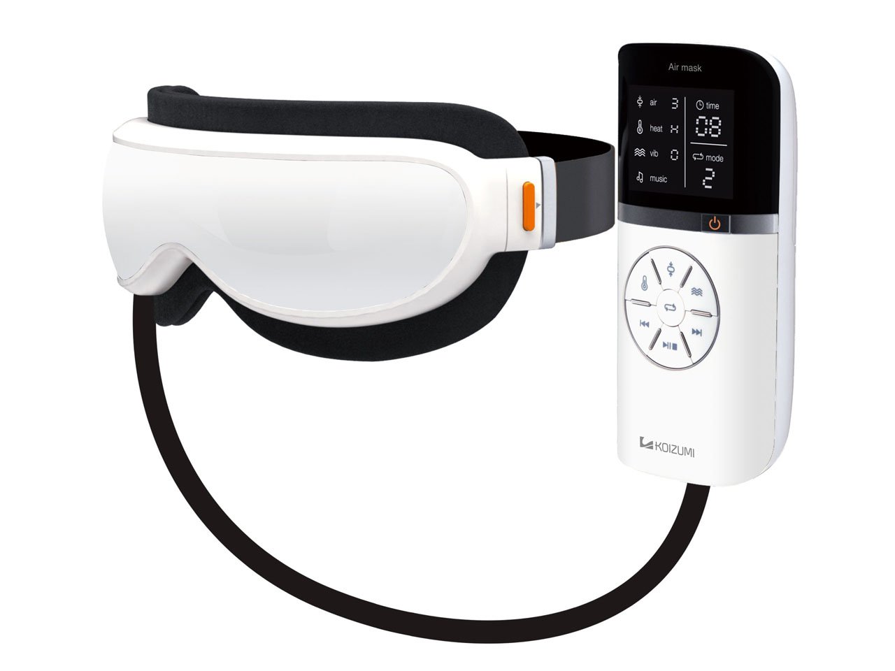 コイズミ 目もとエステ エアーマスク ホワイト KRX-4000/W