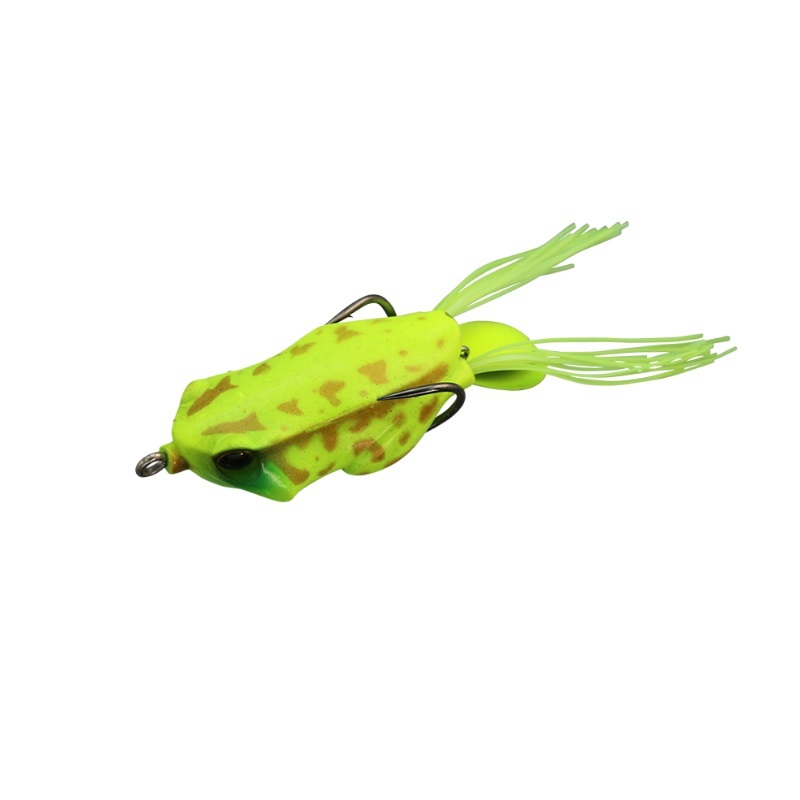 One more Catchを可能にする「もうひとつのカエラ」■立ち浮き姿勢 & アピールのツインブレード片岡壮士プロこだわりの立ち姿勢の秘密はボディ後方にセットされた2枚の小型ブレード。後方
