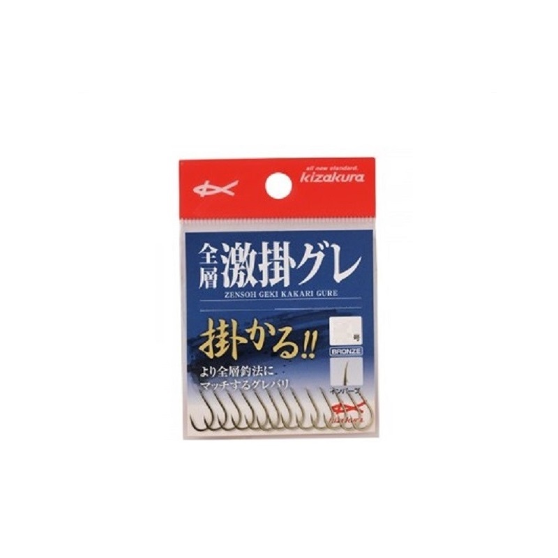 ■刺さる! 掛かる! 鵜澤政則監修・より全層釣法にマッチするグレバリ登場!・全層釣法の代名詞となった"バチバチ体感ショック!"。・マキエと同調しながらゆっくり沈下していくツケエを違