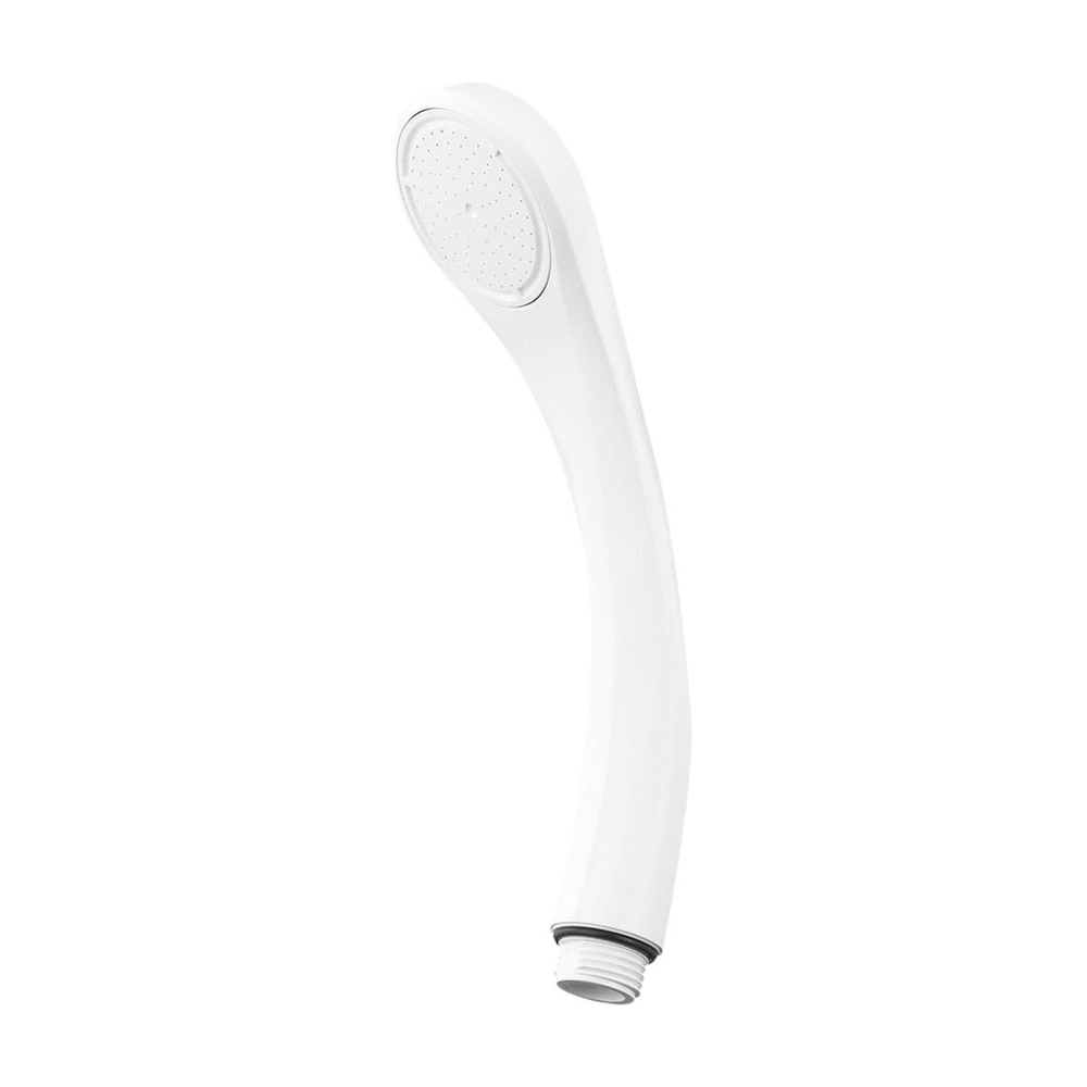 ■仕様・色:ホワイト・最高使用温度:60度・使用水圧:0.05MPa(流動圧)~0.75MPa(静水圧)・同梱アダプター:3種・材質:ABS樹脂・製品重量(g):79■商品説明・節水タイプのシャワーヘ