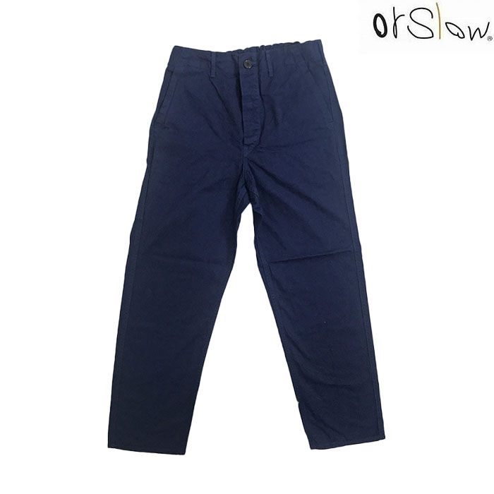 orSlow ワークパンツ ネイビー サイズ3 orSlow _フレンチワークパンツ / Blue-3 | R1