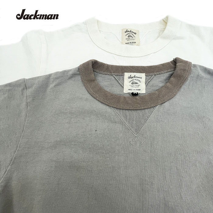 Jackman ジャックマン JM5110 Dotsume Rib T-Shirt ドツメリブTシャツ