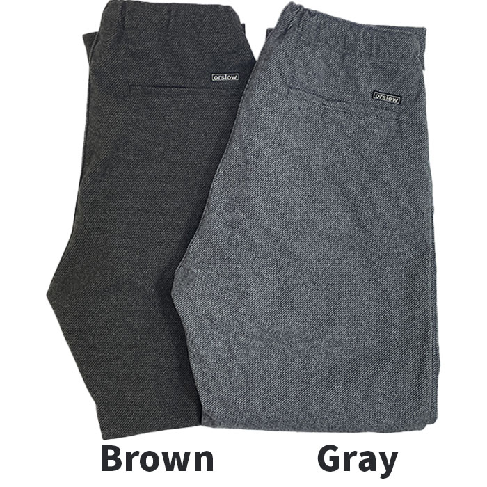 オアスロウ orSlow 03-1002-53 NEW YORKER BY LIKE TWEED FABRIC