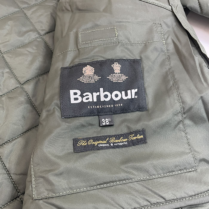 Barbour バブアー TRANSPORT トランスポート キルティングブルゾン 130