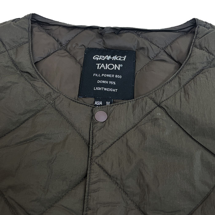 グラミチ×タイオン INNER DOWN JACKET G4FU-J101-TG 楽天市場】Gramicci × TAION INNER DOWN JACKET G4FU-J101-TG 全