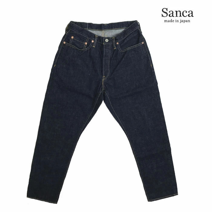 Sanca SANCA サンカ S24FPT01 S25FPT01 テーパード 5Pパンツ 15.5