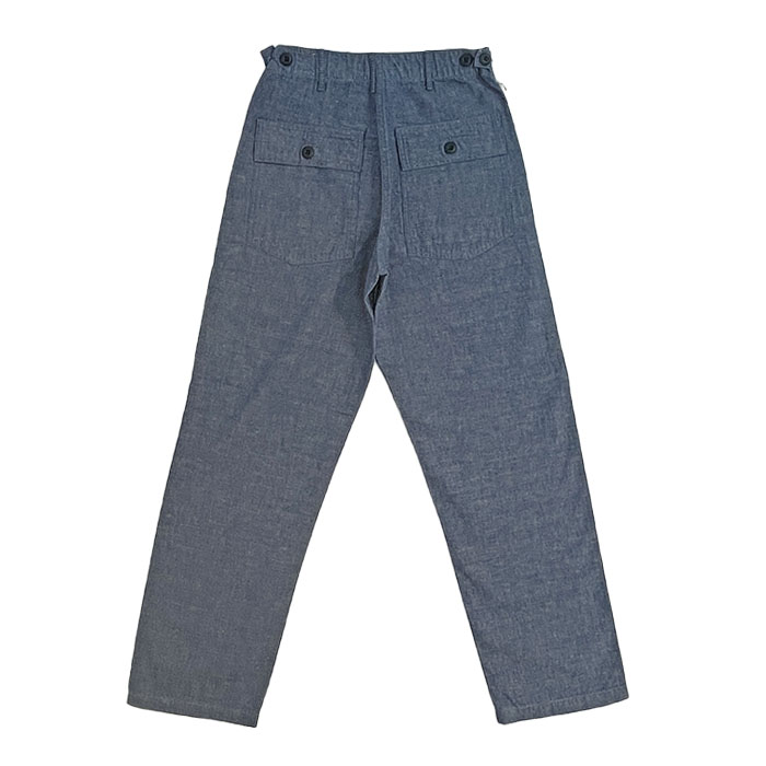 EngineeredGarments ファティーグパンツ　L シャンブレー Engineered Garments エンジニアードガーメンツ アメリカ製