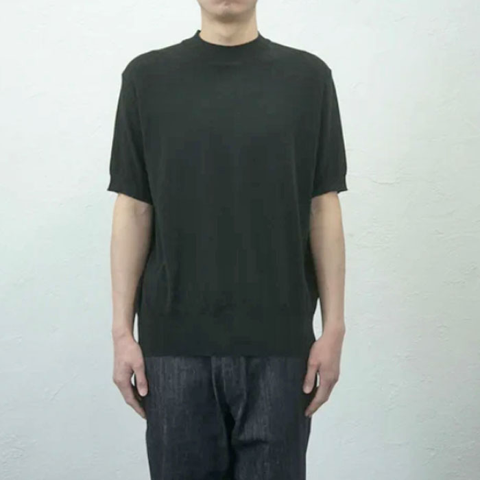 売れ筋商品|||gicipi / CALAMARO nero ジチピ ブラック Tシャツ COUPON配布中 gicipi ジチピ【SALE20%OFF】2508P CALAMARO カラマーロ モック