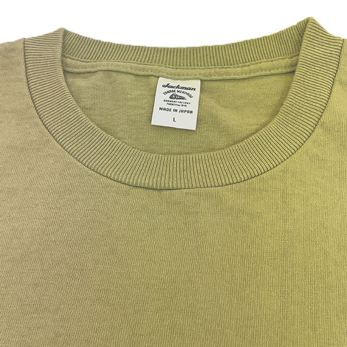 ジャックマン Jackman JM5445 Dotsume Pocket T-Shirt ドツメポケットT