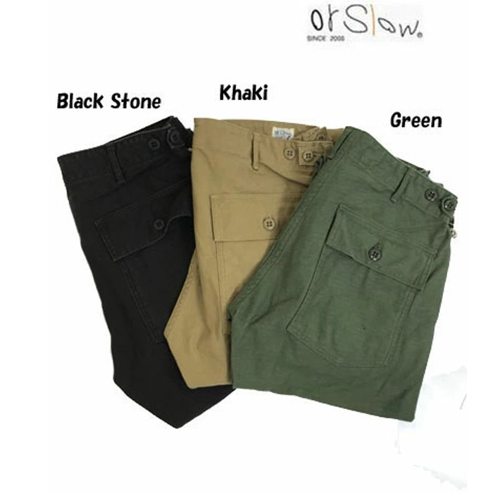 orslow オアスロウ 01-5032-66 US ARMY SLIM FIT FATIGUE スリム