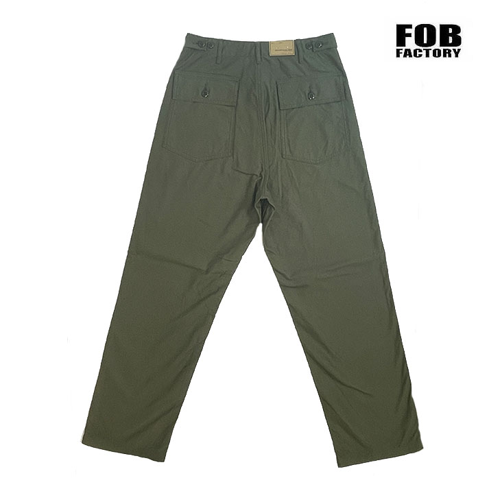 FOB FACTORY ベイカーパンツ FOB FACTORY BAKER PANTS F0431 OLIVE – by CITRON