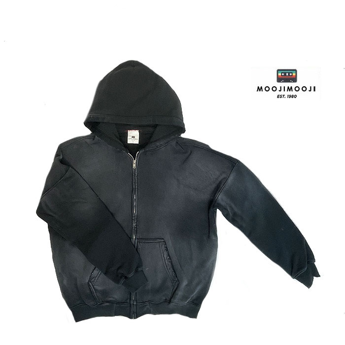 MoojiMooji ムージームージー Oversized Zip Up Hoodie Aged オーバー