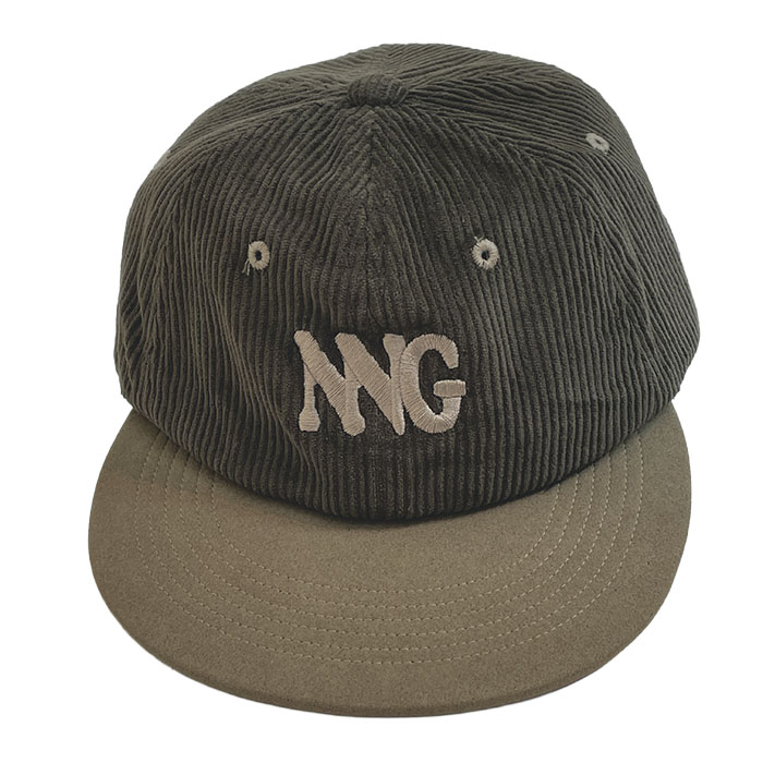 NANGA ナンガ N2532-3A057Z CORDUROY NNG LOGO CAP コーデュロイ