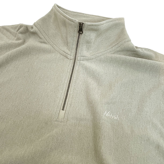 SALE30%OFF】NANGA ナンガ ハーフジップスウェット DRY MIX TERRY HALF