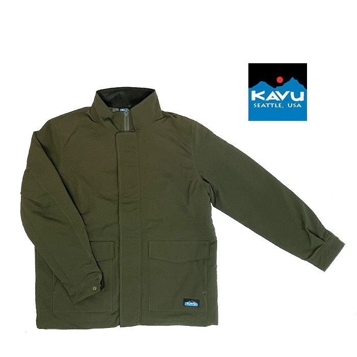 SALE30%OFF】KAVU カブー メンズ グリーンウッドジャケット ブラック