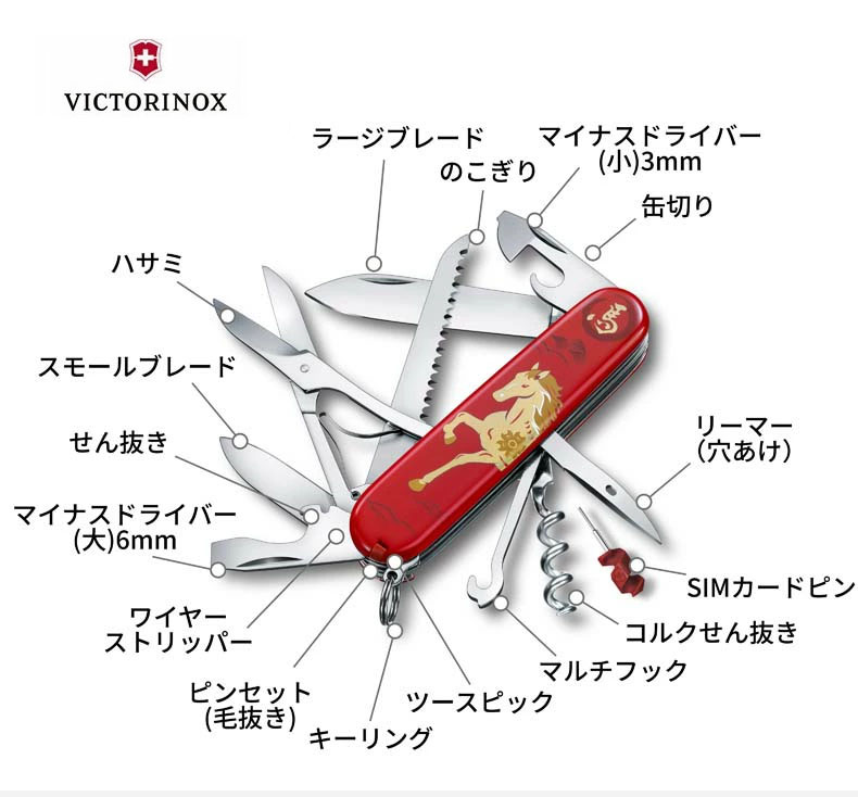 VICTORINOX ハントマン イヤーオブザホース2026 1.3714.E15 国内限定