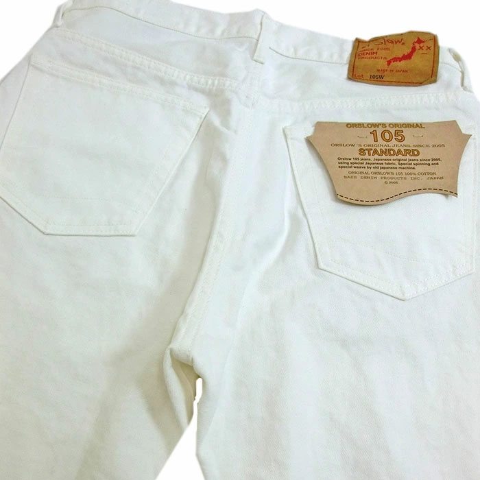 orslow オアスロウ 01-1050W-69 90s 5POCKET White Denim ホワイト