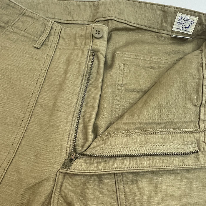 orslow オアスロウ US ARMY SLIMFIT FATIGUE PANTS スリムフィット