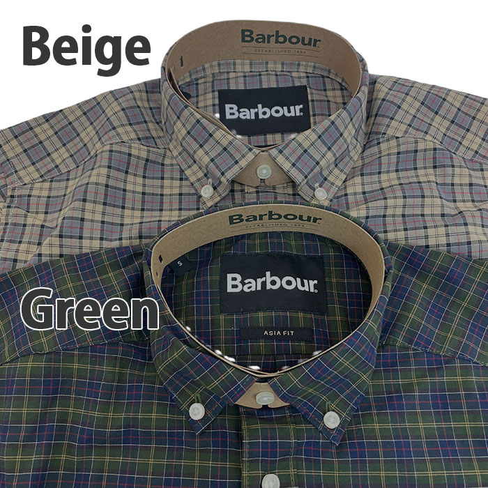 BARBOUR Barbour バブアー Lomond タータン チェック ボタンダウン