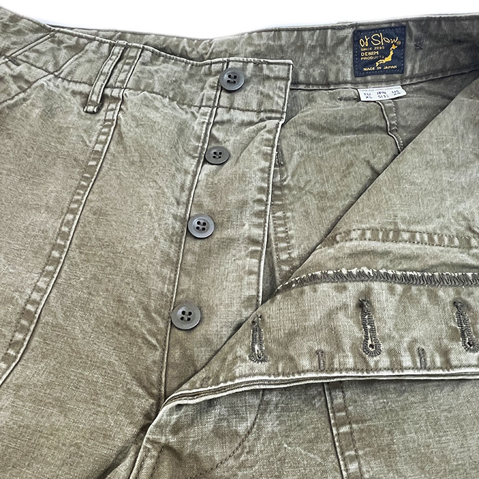 orslow オアスロウ サマーファティーグパンツ SUMMER FATIGUE PANTS