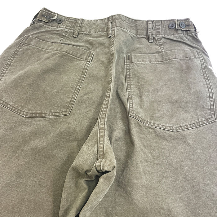 orslow オアスロウ サマーファティーグパンツ SUMMER FATIGUE PANTS