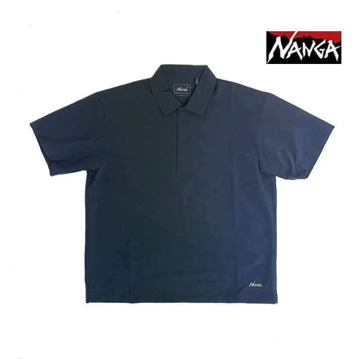 【希少】kouga ポロシャツ S NANGA ナンガドットエア コンフィー ポロシャツ COMFY POLO SHIRT