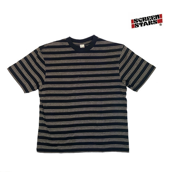 SCREEN STARS スクリーンスターズ Multi border S/S tee マルチ