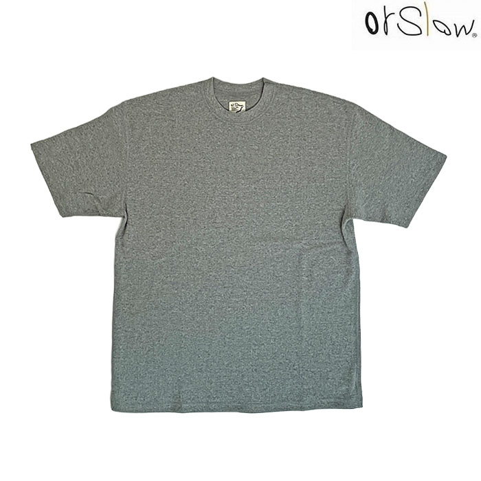 orSlow ワッフル Tシャツ グレー サイズ2 orSlow オアスロウ ワッフルTシャツ Waffle T-shirt UNISEX 日本製