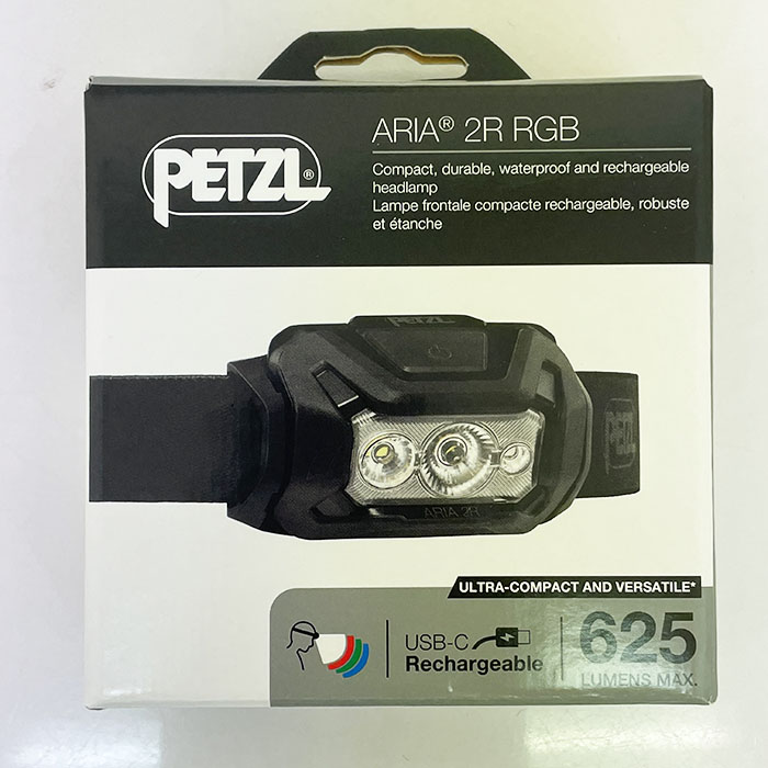 PETZL アリア Aria 2R RGB ブラック 600ルーメン E070DA00 | ライト
