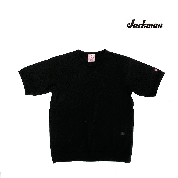 Jackman ジャックマン 限定Dotsume Rib T-Shirt 刺繍入りドツメリブT