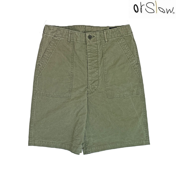 オアスロウ orSlow サマーファティーグショーツ SUMMER FATIGUE SHORTS