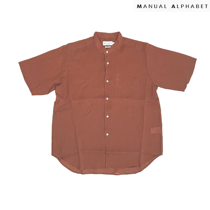 MANUAL ALPHABET マニュアルアルファベット LINEN CANVAS LOOSE FIT BC