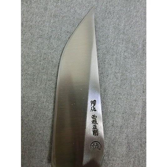 西根打ち刃物製作所 叉鬼山刀 フクロナガサ 6寸 4代目西根正剛作 叉鬼山刀 フクロナガサ 7寸 Fukuronagasa or a woodman's hatchet