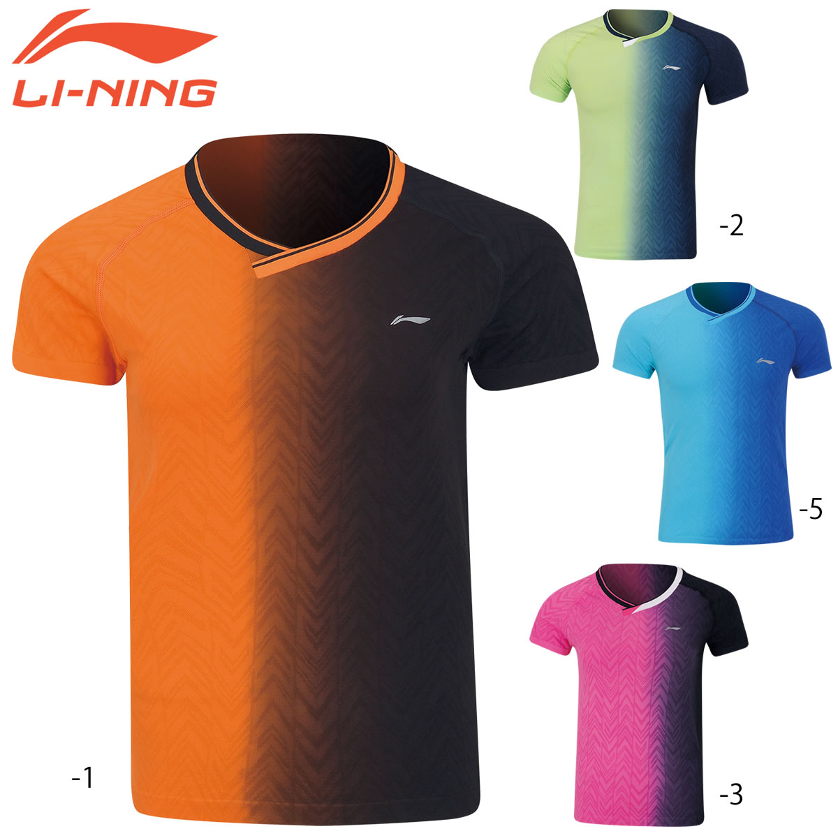 LI-NING AAYP283 ゲームシャツ(ユニ/メンズ) バドミントンウェア