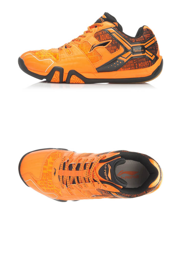 超特価】LI-NING AYTK059-3 オレンジレッド(24.5-28.5cm) 超軽量