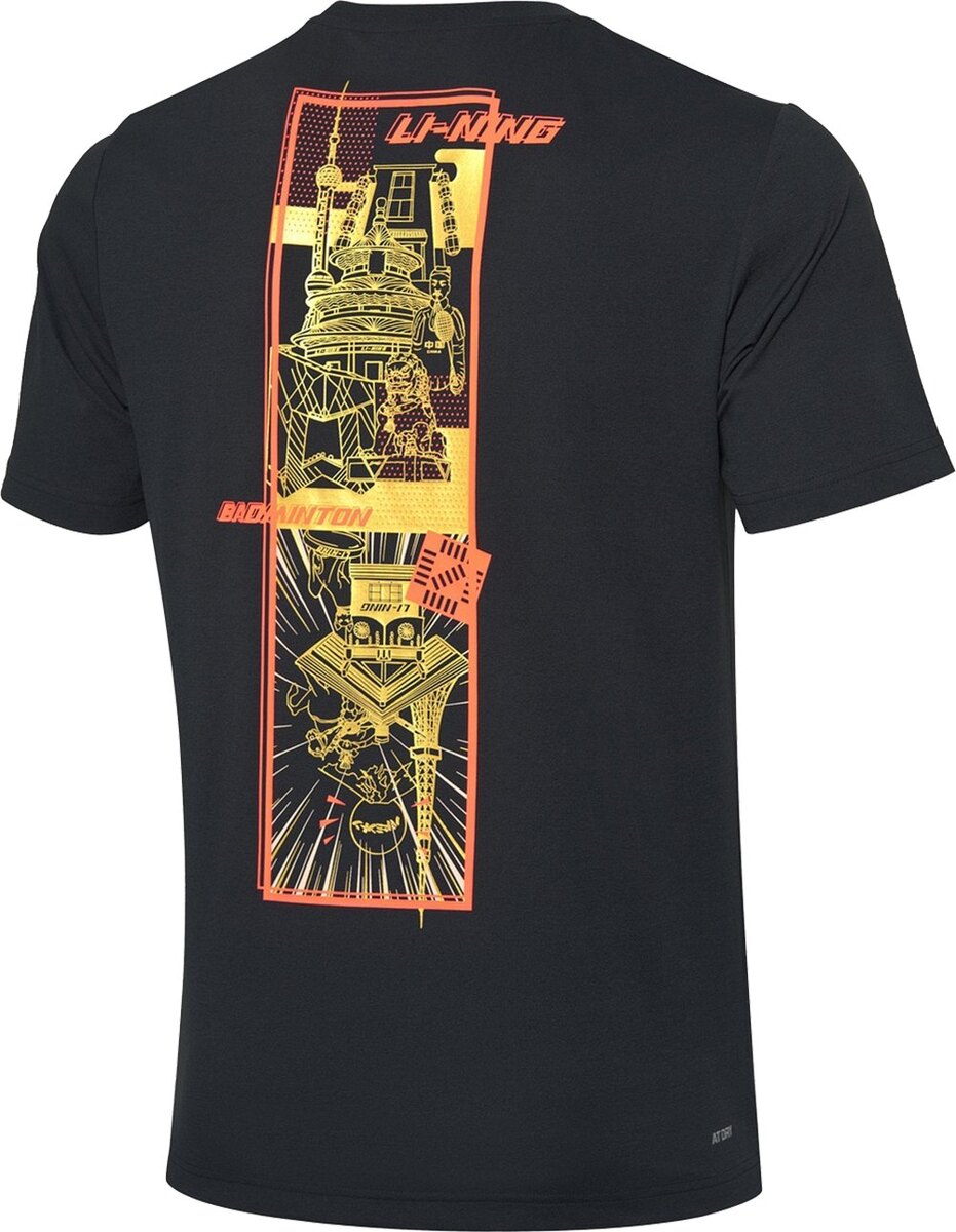 LI-NING AHSQ533 トレーニングTシャツ バドミントンウェア(ユニ
