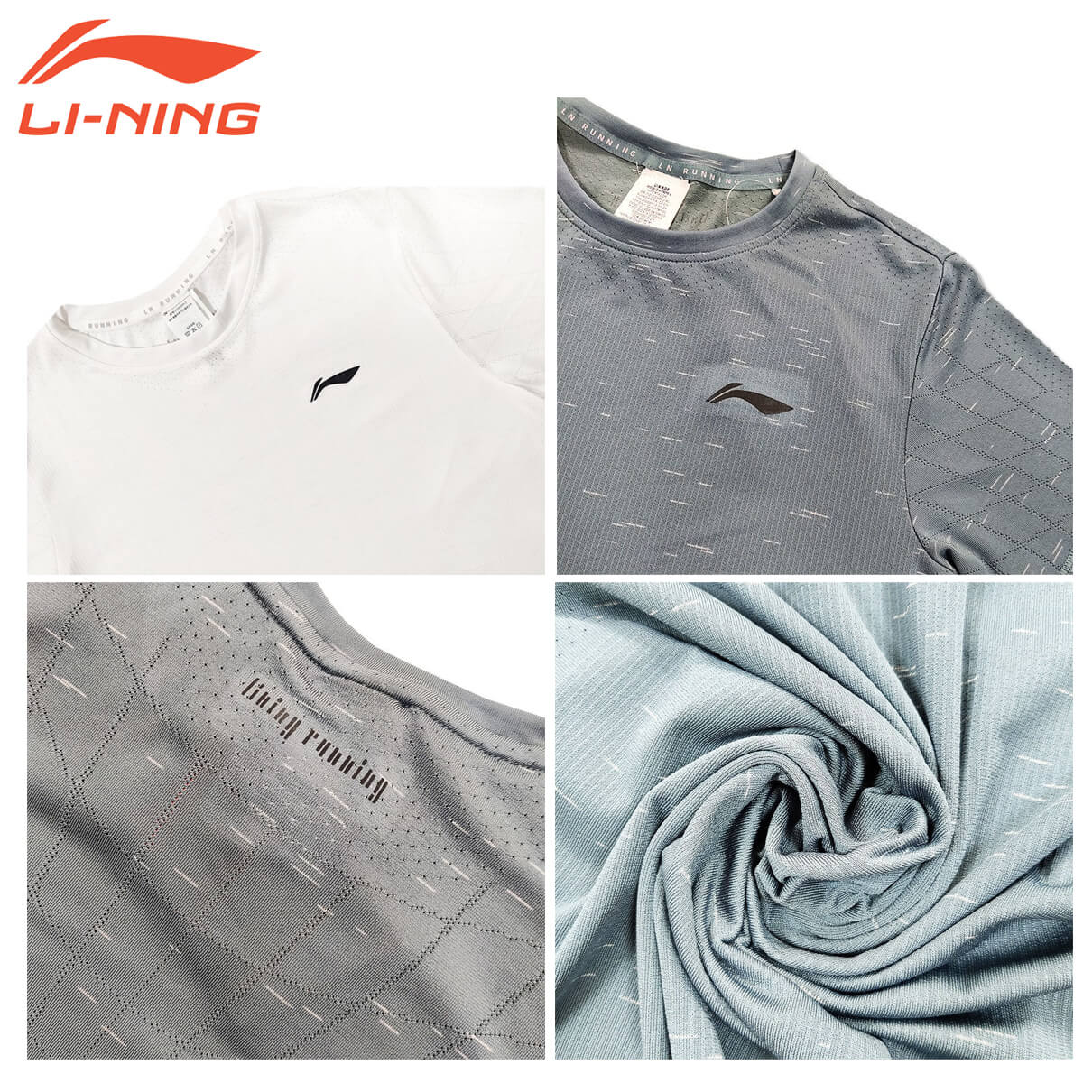 LI-NING ATSR259 半袖Tシャツ スポーツ ランニングウェア(ユニ/メンズ