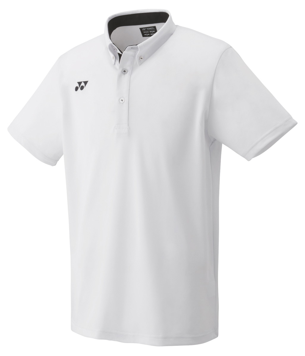 Yonex ヨネックス　メンズゲームシャツ　10458 ホワイト　Mサイズ YONEX 10458 ゲームシャツ フィットスタイル ウェア(ユニ/メンズ