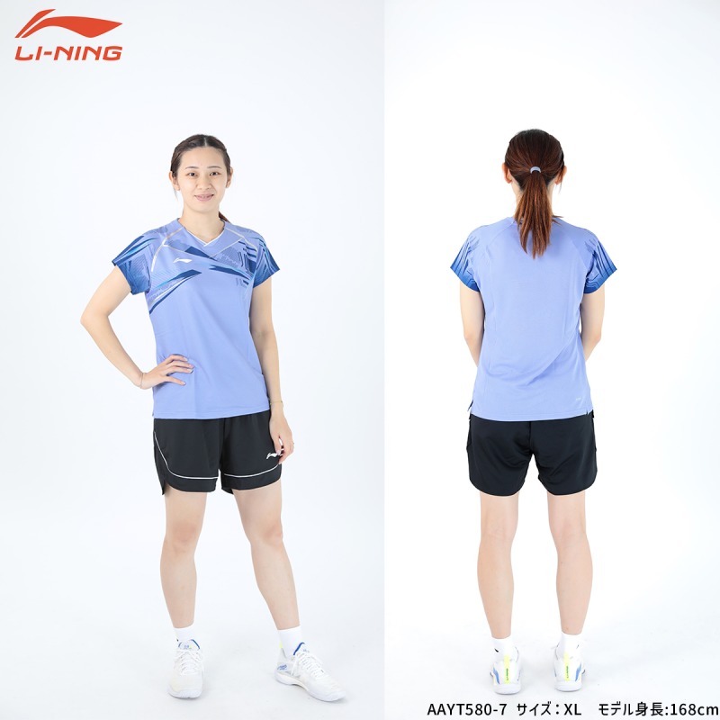 LI-NING AAYT580 ゲームウェア バドミントンウェア(レディース