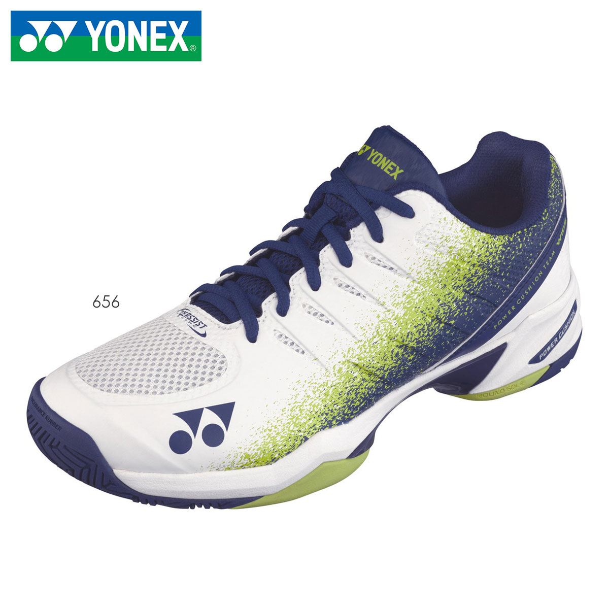 シッチー テニスシューズ ワイド 28cm YONEX SHTTWAC パワークッションチームワイドAC テニスシューズ