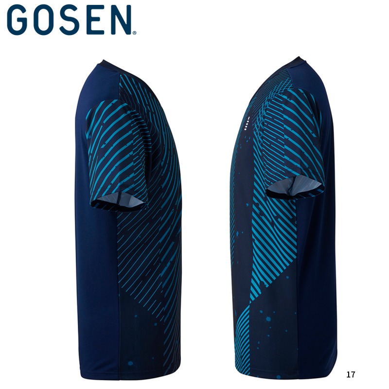 GOSEN T2370 ゲームシャツ テニス・バドミントンウェア(ユニ) ゴーセン