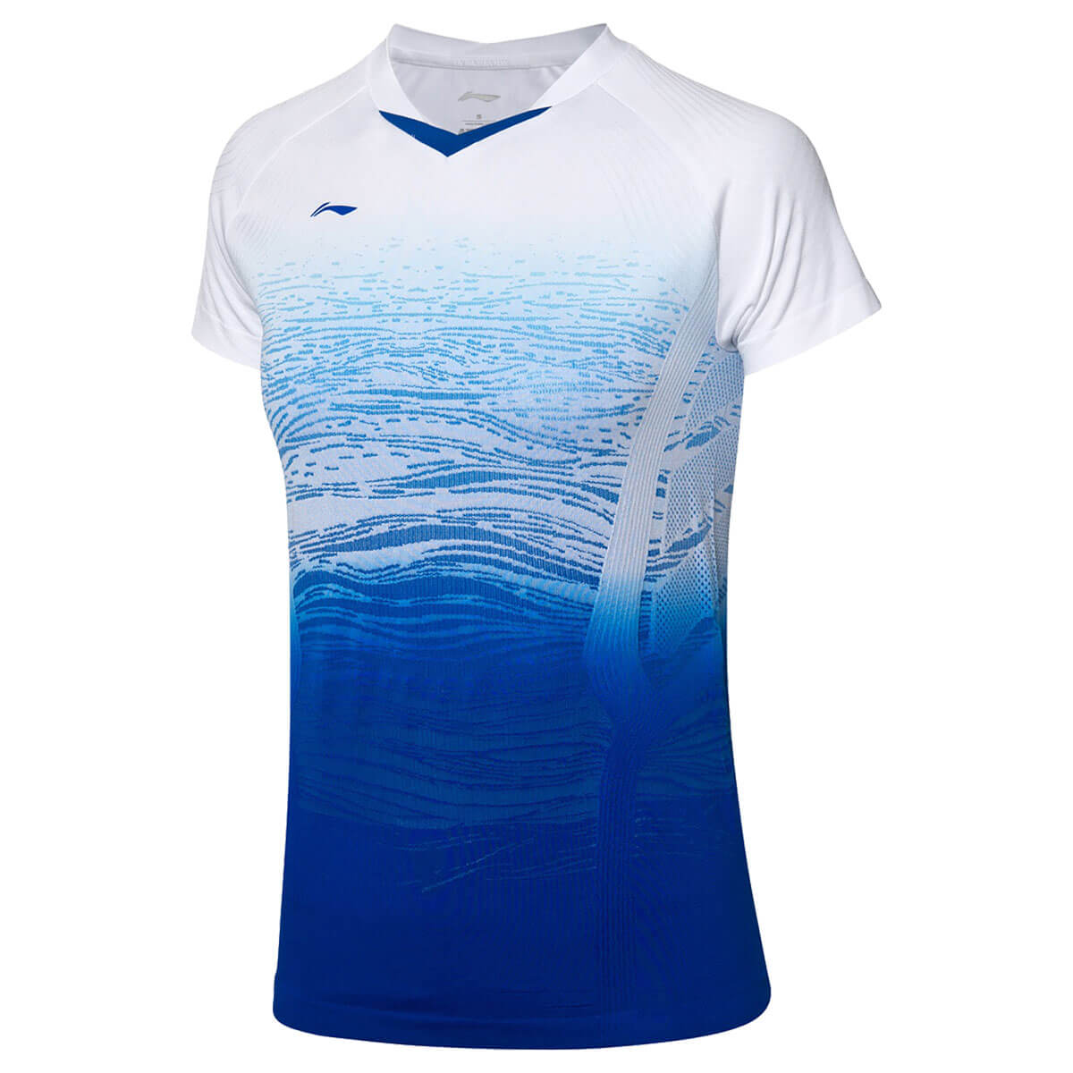 LI-NING AAYP118 ゲームシャツ(レディース) バドミントンウェア