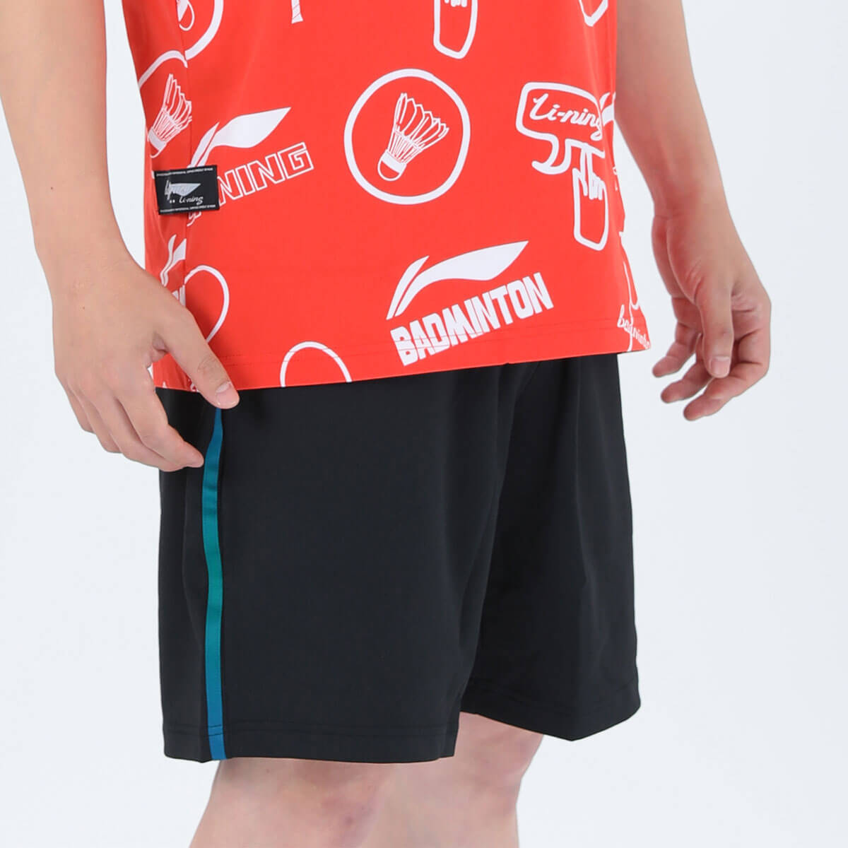 LI-NING AAPT055 ゲームパンツ バドミントンウェア(ユニ/メンズ