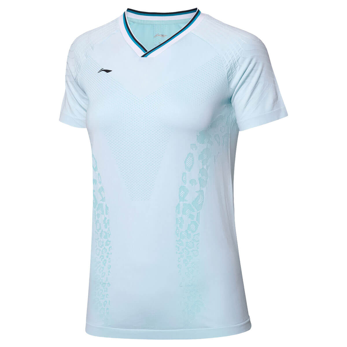 リーニン　バドミントン　ゲームシャツ　Oサイズ　白 LI-NING AAYP098 ゲームシャツ(レディース) バドミントンウェア