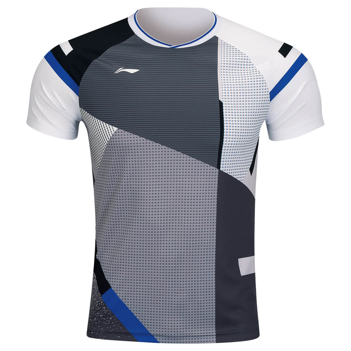 LI-NING AAYR009-1 Lサイズ LI-NING AAYR009 ゲームシャツ バドミントンウェア(ユニ/メンズ