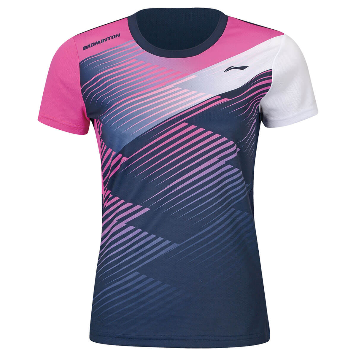 LI-NING AAYS076 ゲームシャツ バドミントンウェア(レディース