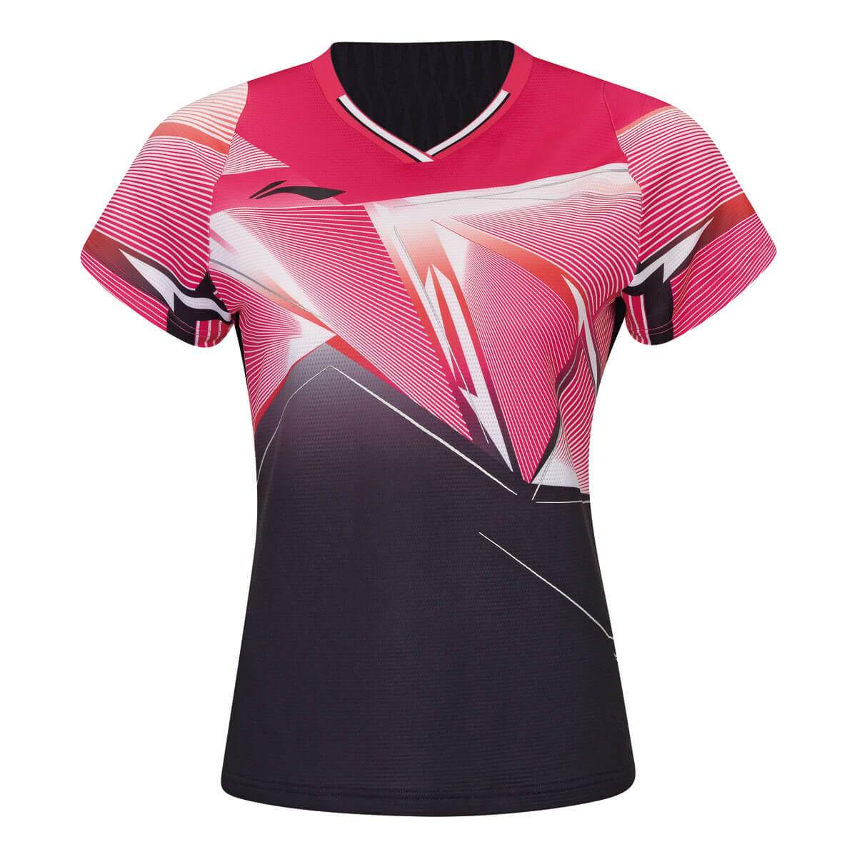 LI-NING AAYS130 ゲームシャツ バドミントンウェア(レディス